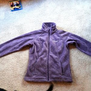 Columbia fleece zip jacket